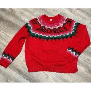 Holiday Time‎ Ugly Christmas sweater Xmas size XL